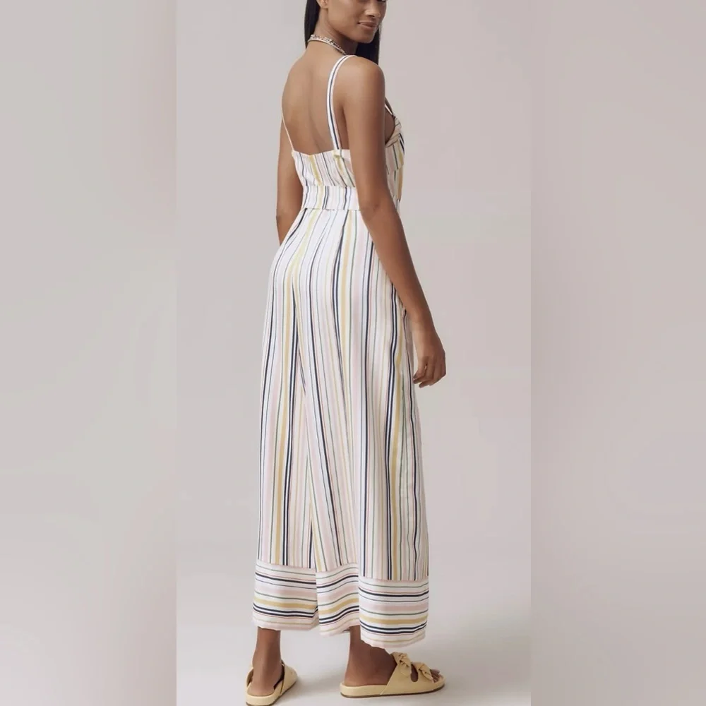 Maeve Easy Sleeveless Shirting Jumpsuit‎